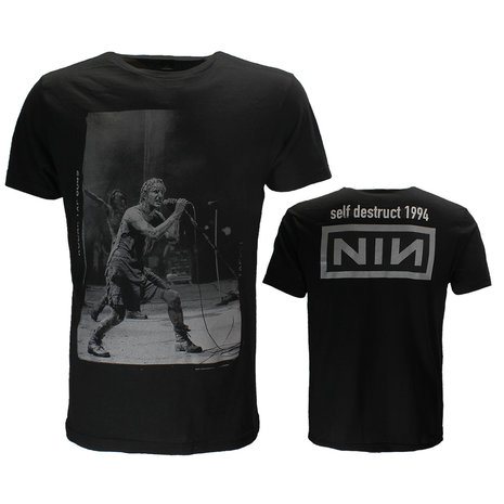 Band Merchandise Nine Inch Nails Self Destruct 1994 T-Shirt - Official Merchandise