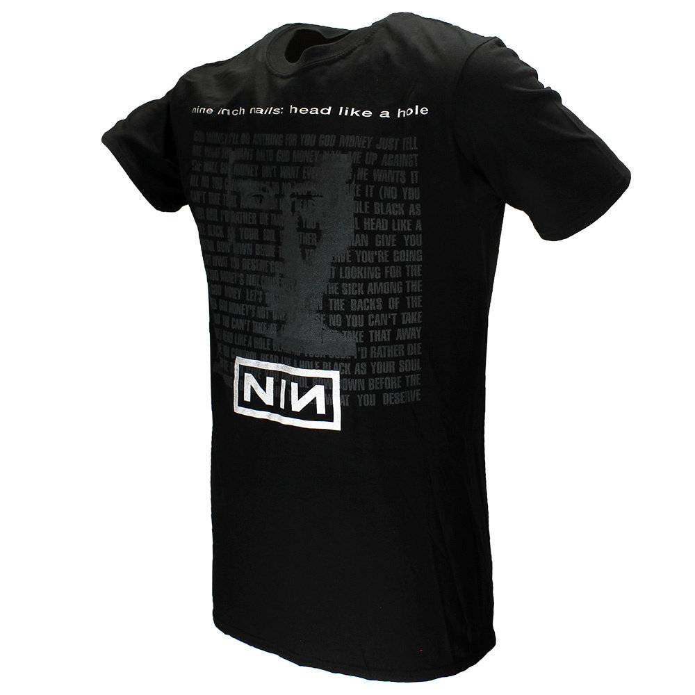 Band Merchandise Nine Inch Nails Head Like A Hole T-Shirt - Officiële Merchandise