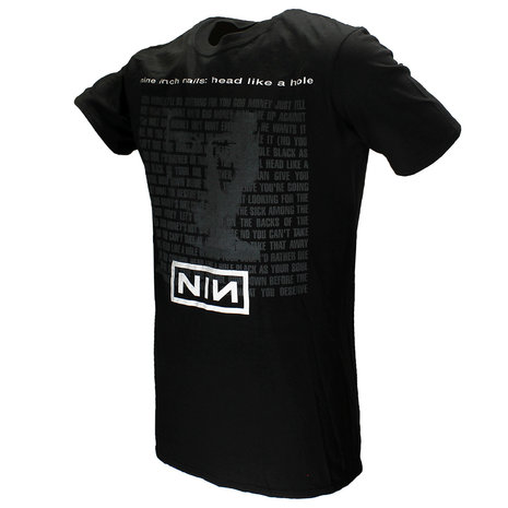 Band Merchandise Nine Inch Nails Head Like A Hole T-Shirt - Officiële Merchandise
