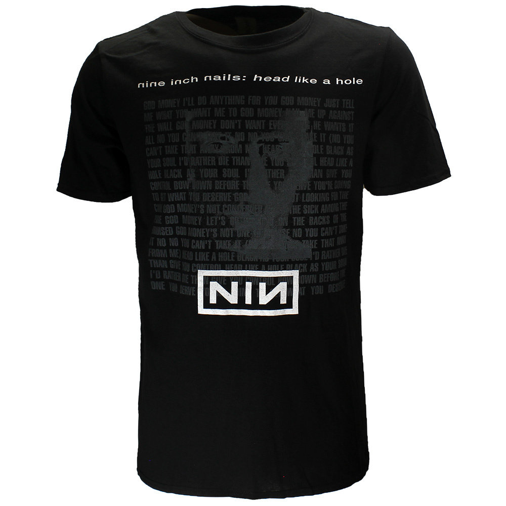 Band Merchandise Nine Inch Nails Head Like A Hole T-Shirt - Officiële Merchandise