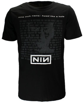 Band Merchandise Nine Inch Nails Head Like A Hole T-Shirt Band Merchandise Nine Inch Nails Head Like A Hole T-Shirt