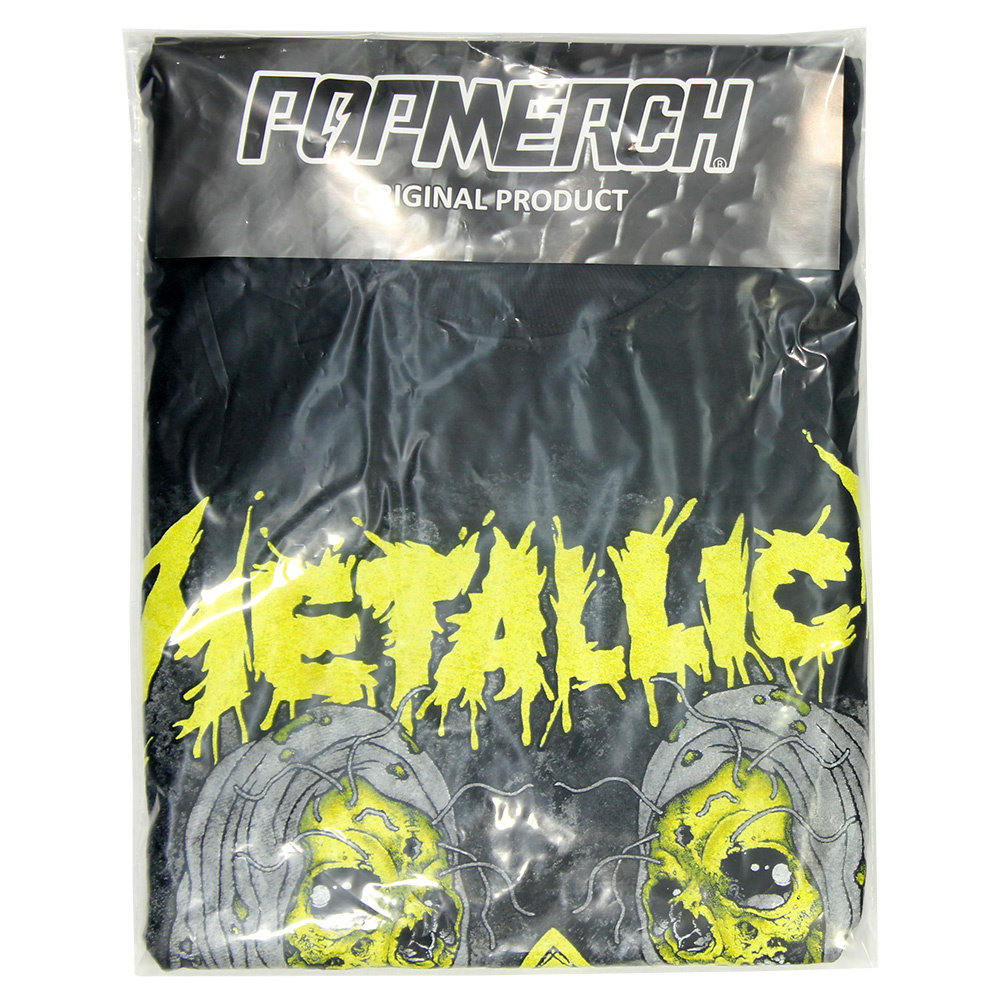 Metallica Sanitarium Logo T-Shirt For Men – Official Band Merch, Black - View #2