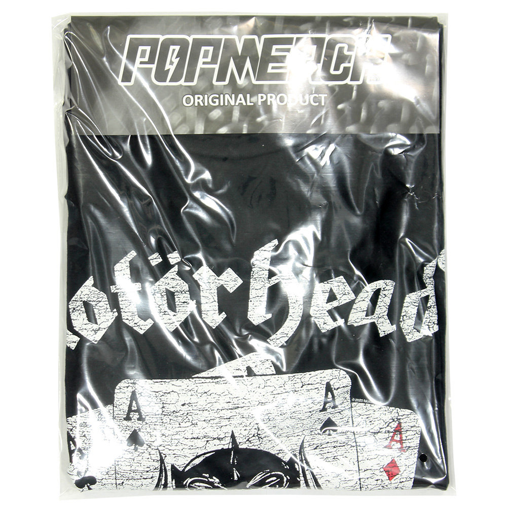 Band Merchandise Motörhead Ace of Spades Cards T-Shirt – Offizielles Merchandise Band Merchandise Motörhead Ace of Spades Cards T-Shirt – Offizielles Merchandise