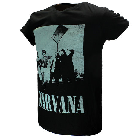 Band Merchandise Nirvana Dips Photo Official Band T-Shirt - Official Merchandise Band Merchandise Nirvana Dips Photo Official Band T-Shirt - Official Merchandise