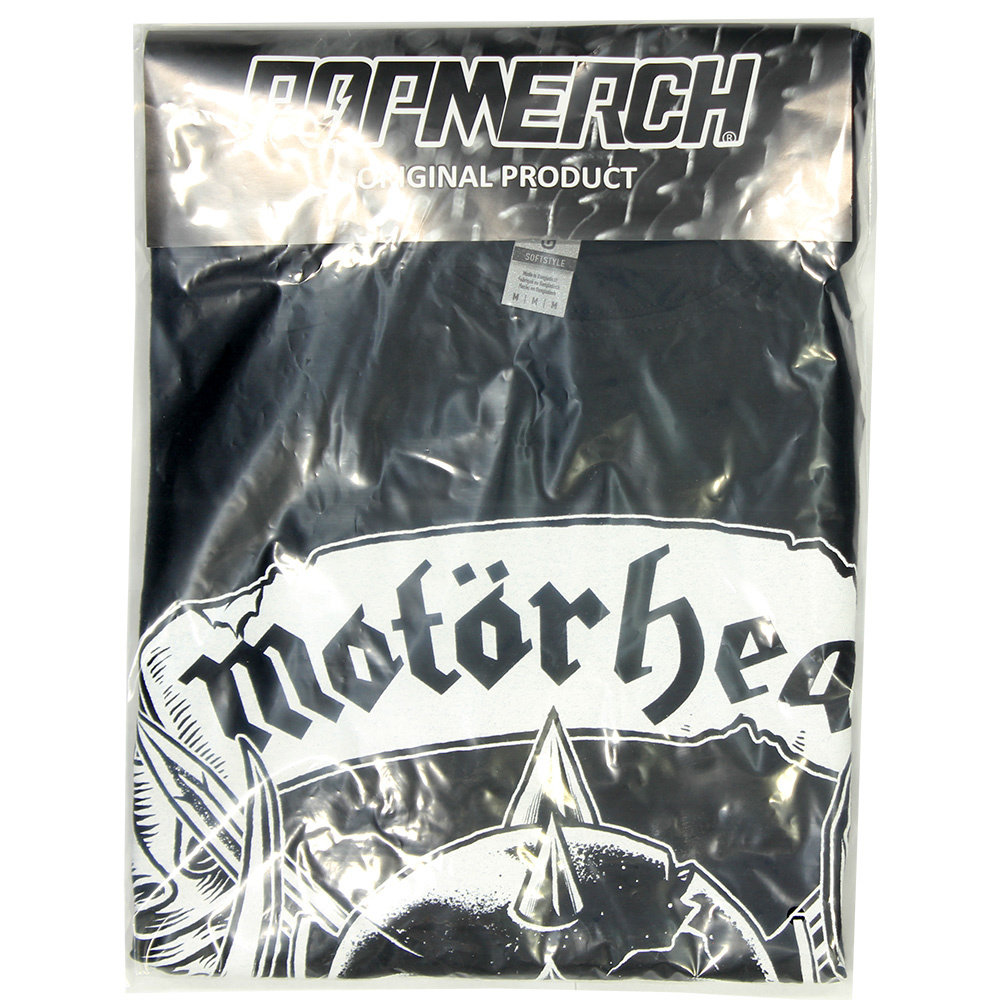 Band Merchandise Motorhead Crossed Swords England T-Shirt - Officiële Merchandise Band Merchandise Motorhead Crossed Swords England T-Shirt - Officiële Merchandise