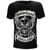 Band Merchandise Motorhead Crossed Swords England T-Shirt