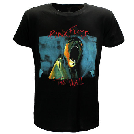 Band Merchandise Pink Floyd The Wall Scream T-Shirt - Officiële Merchandise Band Merchandise Pink Floyd The Wall Scream T-Shirt - Officiële Merchandise