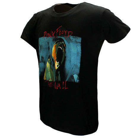 Band Merchandise Pink Floyd The Wall Scream T-Shirt - Officiële Merchandise Band Merchandise Pink Floyd The Wall Scream T-Shirt - Officiële Merchandise
