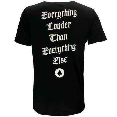 Band Merchandise Motorhead England Back Print Official Band T-Shirt - Officiële Merchandise Band Merchandise Motorhead England Back Print Official Band T-Shirt - Officiële Merchandise