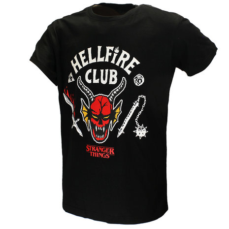 Stranger Things Stranger Things Hellfire Club T-Shirt - Official Merchandise Stranger Things Stranger Things Hellfire Club T-Shirt - Official Merchandise