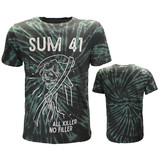 Band Merchandise Sum 41 Reaper Dip Dye T-Shirt Band Merchandise Sum 41 Reaper Dip Dye T-Shirt