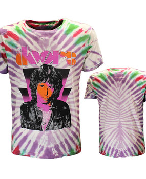 Band Merchandise The Doors Jim Morrison Dip Dye T-Shirt Band Merchandise The Doors Jim Morrison Dip Dye T-Shirt