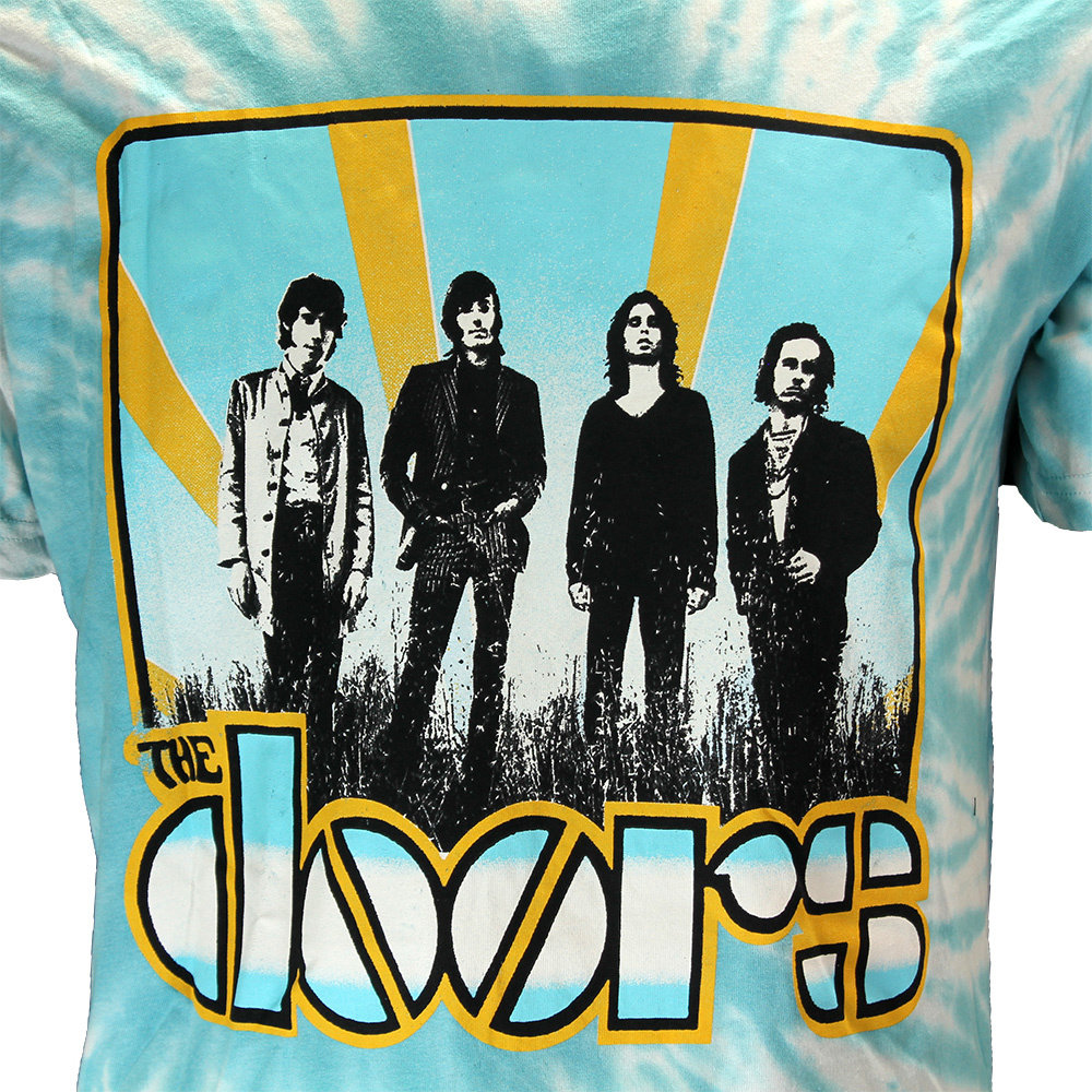 Patch Thermo-collant The Doors Sunrise - Logo Officiel, 90x88mm