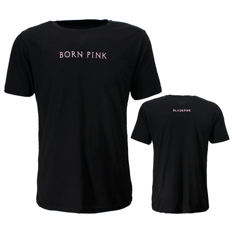 Band Merchandise Blackpink Born Pink T-Shirt - Officiële Merchandise Band Merchandise Blackpink Born Pink T-Shirt - Officiële Merchandise