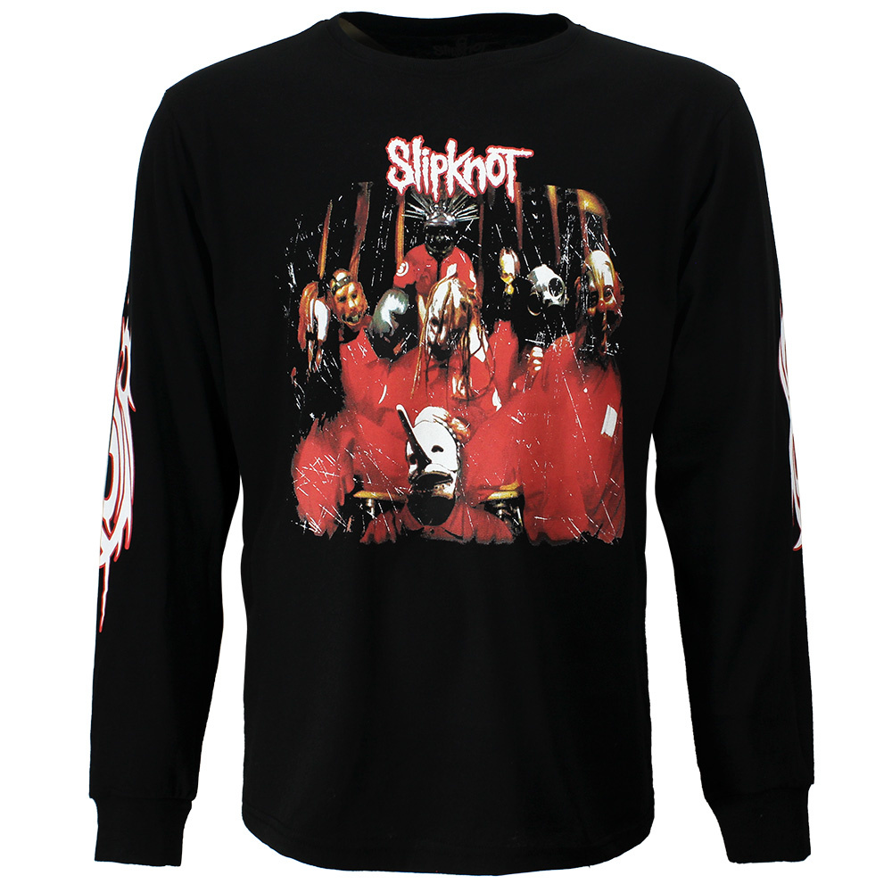 thumbnail image 2 of Slipknot Spit It Out Long Sleeve T-Shirt - Official Band Merch Black Unisex Tee 2 of 14