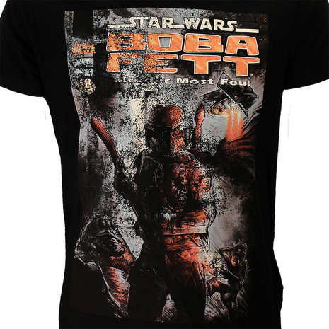 Star Wars Boba Fett The Legend T-Shirt - Official Merchandise Star Wars Boba Fett The Legend T-Shirt - Official Merchandise
