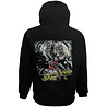Iron Maiden Hoodie Number Of The Beast Faded Edge Vintage Sweater Pullover Iron Maiden Hoodie Number Of The Beast Faded Edge Vintage Sweater Pullover