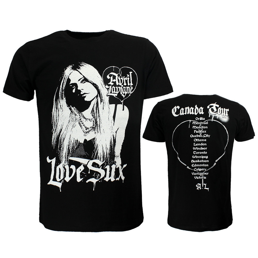 Avril Lavigne Love Sux Tour T-Shirt - Official Merchandise