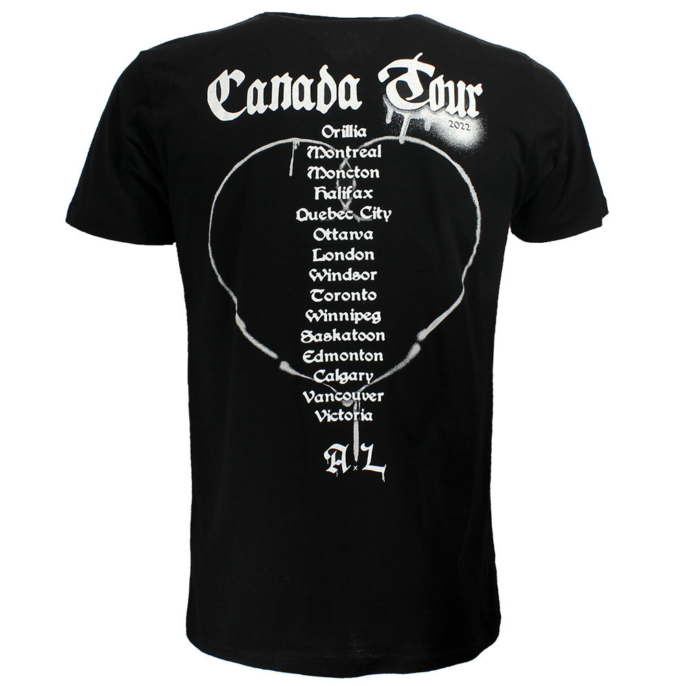 Band Merchandise Avril Lavigne Love Sux Tour T-Shirt - Official Merchandise Band Merchandise Avril Lavigne Love Sux Tour T-Shirt - Official Merchandise