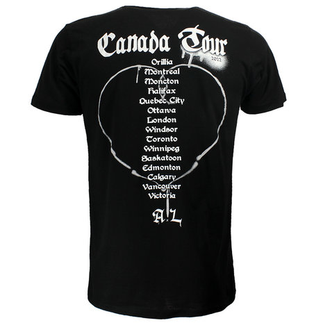 Band Merchandise Avril Lavigne Love Sux Tour T-Shirt - Official Merchandise Band Merchandise Avril Lavigne Love Sux Tour T-Shirt - Official Merchandise