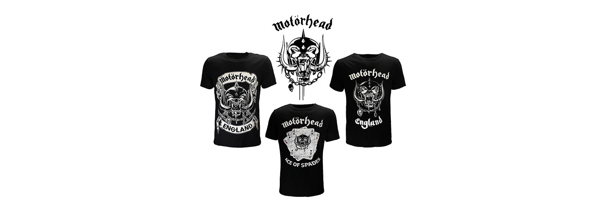 Officially Licensed Motorhead Merchandise - Nieuw binnen!