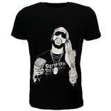 Band Merchandise Gucci Mane GUWOP Pinkies Up T-Shirt Band Merchandise Gucci Mane GUWOP Pinkies Up T-Shirt