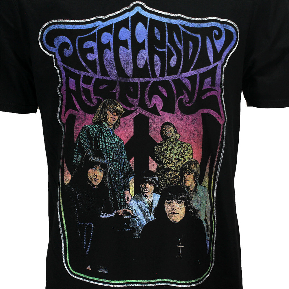 Band Merchandise Jefferson Airplane Band Photo T-Shirt - Official Merchandise