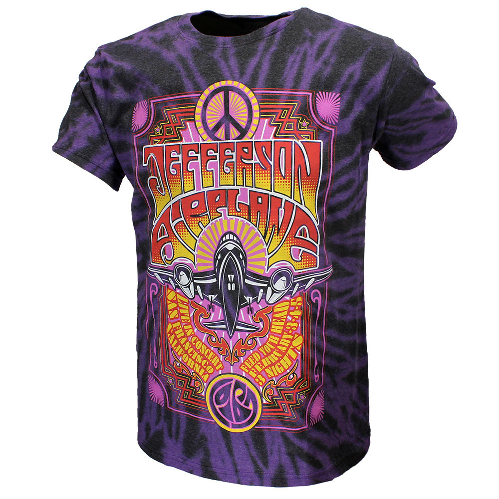 Band Merchandise Jefferson Airplane Dip Dye T-Shirt - Officiële Merchandise Band Merchandise Jefferson Airplane Dip Dye T-Shirt - Officiële Merchandise