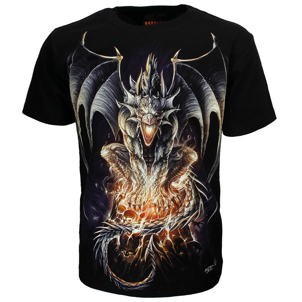 Lucifers's Dragon From Hell T-Shirt - Officiële Merchandise Lucifers's Dragon From Hell T-Shirt - Officiële Merchandise