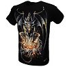 Rock Eagle / Biker T-Shirts Lucifers's Dragon From Hell T-Shirt - Officiële Merchandise Rock Eagle / Biker T-Shirts Lucifers's Dragon From Hell T-Shirt - Officiële Merchandise