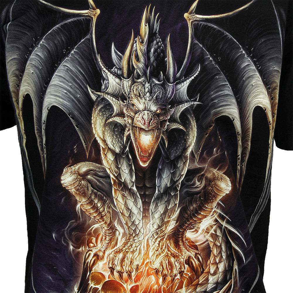 Lucifer's Dragon From Hell T-Shirt – Offizielles Merchandise Lucifer's Dragon From Hell T-Shirt – Offizielles Merchandise