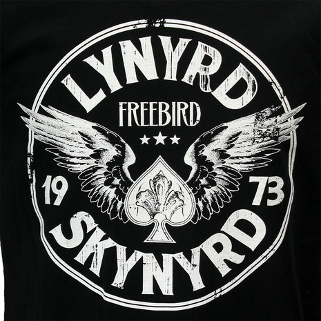 Band Merchandise Lynyrd Skynyrd Freebird 1973 T-Shirt - Officiële Merchandise Band Merchandise Lynyrd Skynyrd Freebird 1973 T-Shirt - Officiële Merchandise