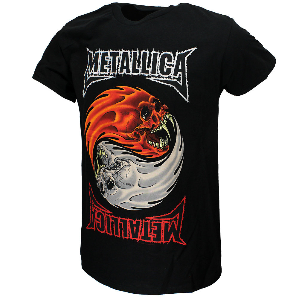 Band Merchandise Metallica Yin Yang Band T-Shirt - Official Merchandise Band Merchandise Metallica Yin Yang Band T-Shirt - Official Merchandise