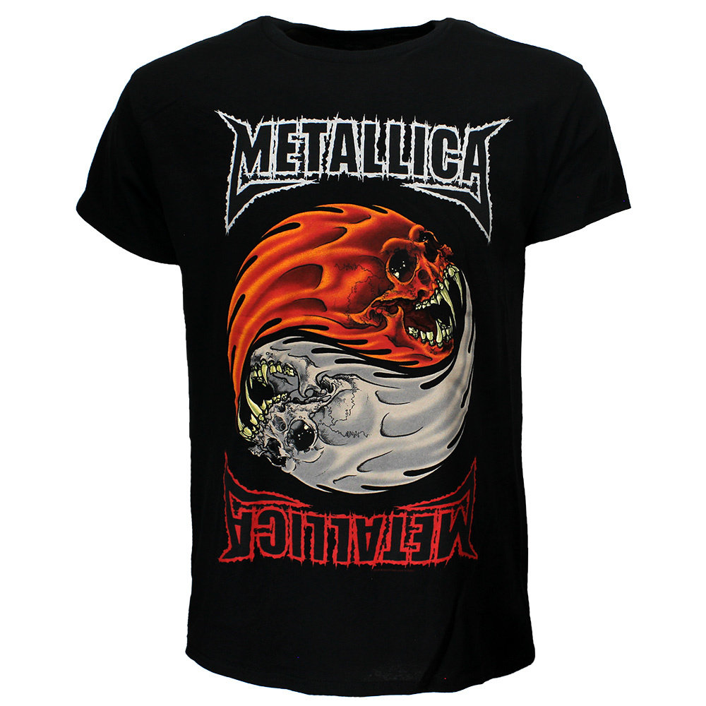 Band Merchandise Metallica Yin Yang Band T-Shirt - Official Merchandise Band Merchandise Metallica Yin Yang Band T-Shirt - Official Merchandise