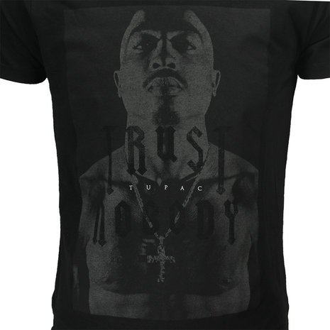 Band Merchandise Tupac Trust No One T-Shirt  - Officiële Merchandise Band Merchandise Tupac Trust No One T-Shirt  - Officiële Merchandise