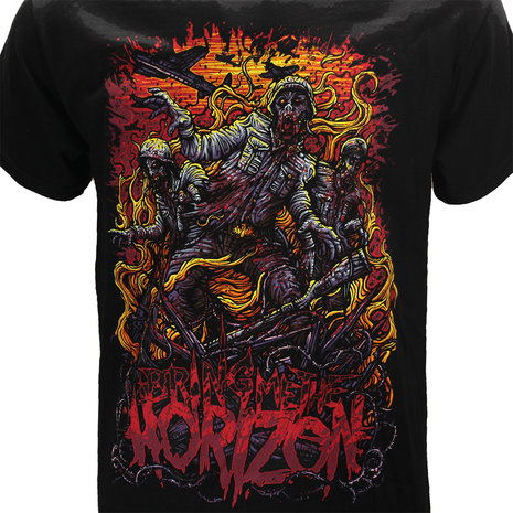 Band Merchandise Bring Me The Horizon Zombie Army T-Shirt - Official Merchandise Band Merchandise Bring Me The Horizon Zombie Army T-Shirt - Official Merchandise