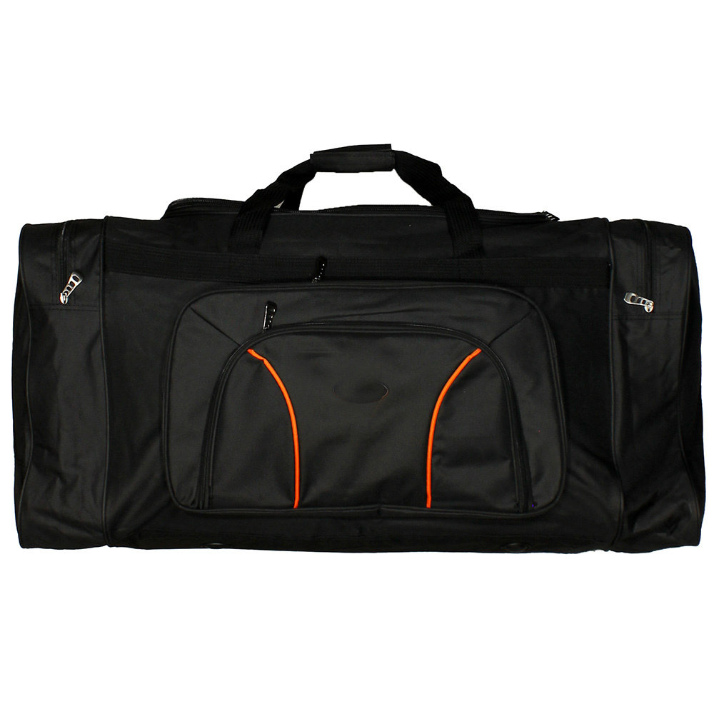 Popmerch Originals Mega große Sporttasche Schwarz 110LTR - Hohe Qualität Popmerch Originals Mega große Sporttasche Schwarz 110LTR - Hohe Qualität