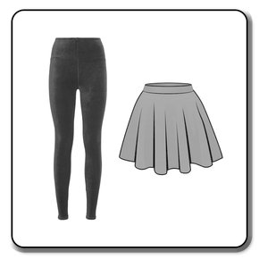 Röcke und Leggings Röcke und Leggings
