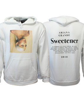 Band Merchandise Ariana Grande Sweetener Hoodie Trui