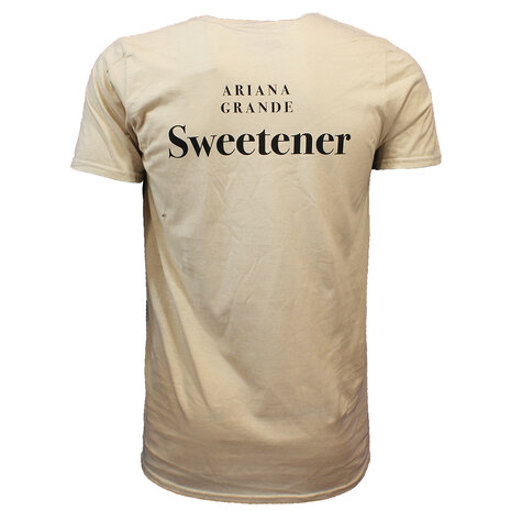 Band Merchandise Ariana Grande Sweetener T-Shirt - Officiële Merchandise Band Merchandise Ariana Grande Sweetener T-Shirt - Officiële Merchandise