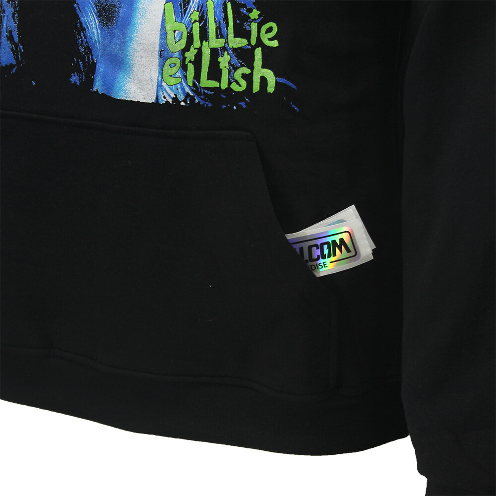 Band Merchandise Billie Eilish Neon Shadow Blue Pullover Trui - Officiële Merchandise Band Merchandise Billie Eilish Neon Shadow Blue Pullover Trui - Officiële Merchandise
