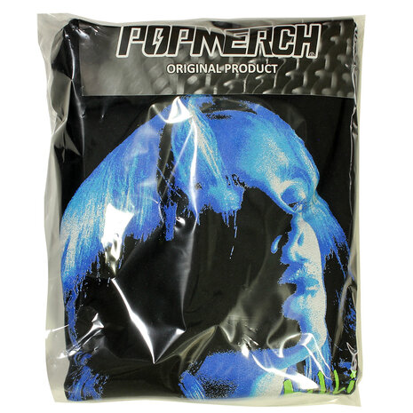 Band Merchandise Billie Eilish Neon Shadow Blue Pullover Trui - Officiële Merchandise Band Merchandise Billie Eilish Neon Shadow Blue Pullover Trui - Officiële Merchandise