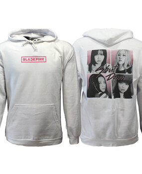 Band Merchandise Blackpink Shut Down Hoodie Trui Band Merchandise Blackpink Shut Down Hoodie Trui