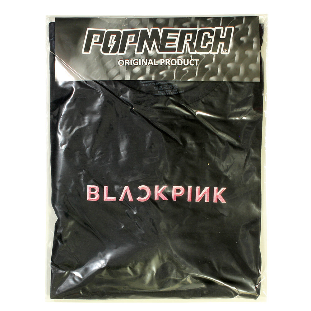 Band Merchandise Blackpink Taste That Pink Venom T-Shirt - Officiële Merchandise Band Merchandise Blackpink Taste That Pink Venom T-Shirt - Officiële Merchandise