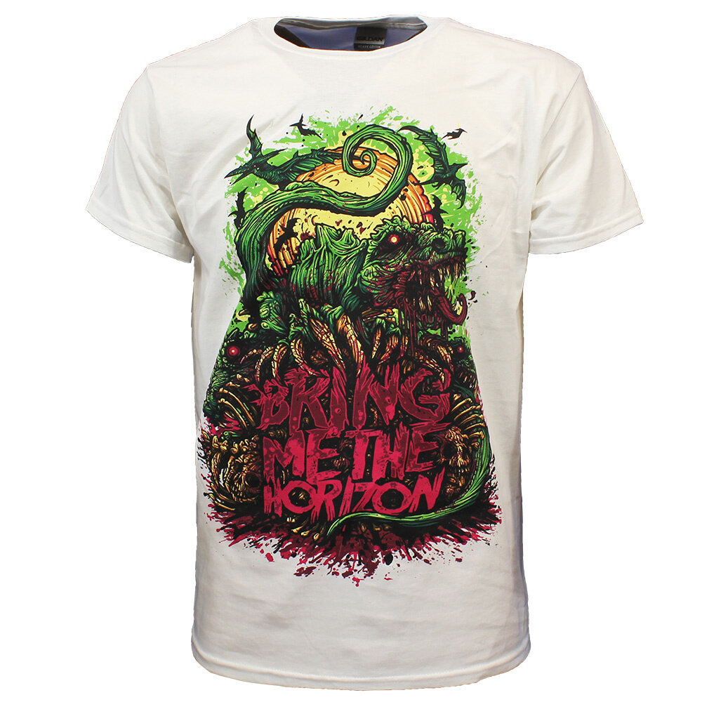 Band Merchandise Bring Me The Horizon Dinosaur T-Shirt - Official Merchandise Band Merchandise Bring Me The Horizon Dinosaur T-Shirt - Official Merchandise