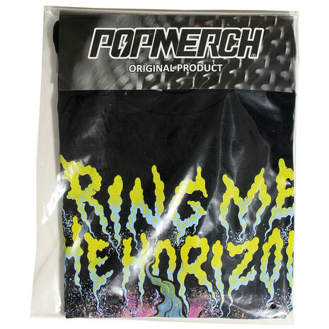 Band Merchandise Bring Me The Horizon Smoking Dinosaur T-Shirt - Officiële Merchandise Band Merchandise Bring Me The Horizon Smoking Dinosaur T-Shirt - Officiële Merchandise