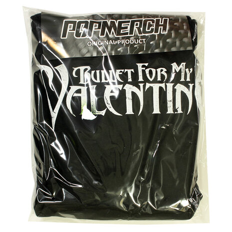 Band Merchandise Bullet For My Valentine Logo & Raven Hoodie Sweater - Officiële Merchandise Band Merchandise Bullet For My Valentine Logo & Raven Hoodie Sweater - Officiële Merchandise