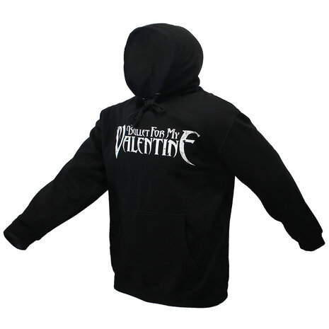 Band Merchandise Bullet For My Valentine Logo & Raven Hoodie Sweater - Officiële Merchandise Band Merchandise Bullet For My Valentine Logo & Raven Hoodie Sweater - Officiële Merchandise