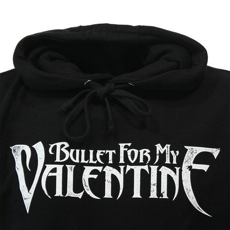 Band Merchandise Bullet For My Valentine Logo & Raven Hoodie Sweater - Officiële Merchandise Band Merchandise Bullet For My Valentine Logo & Raven Hoodie Sweater - Officiële Merchandise