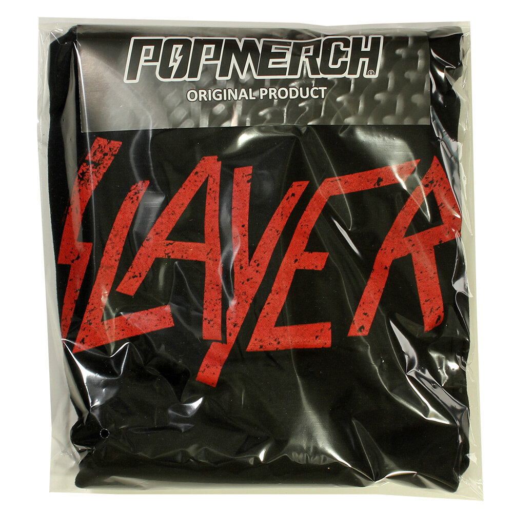 Band Merchandise Slayer Distorted Logo Band Hoodie Sweater - Official Merchandise Band Merchandise Slayer Distorted Logo Band Hoodie Sweater - Official Merchandise